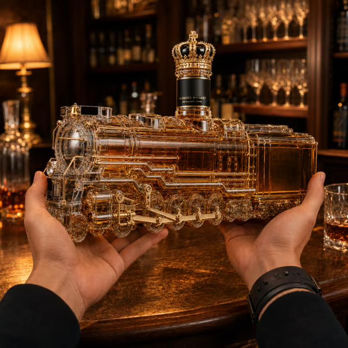 š„Most Popular in 2026š„85th Anniversary Locomotive Whiskey Decanter