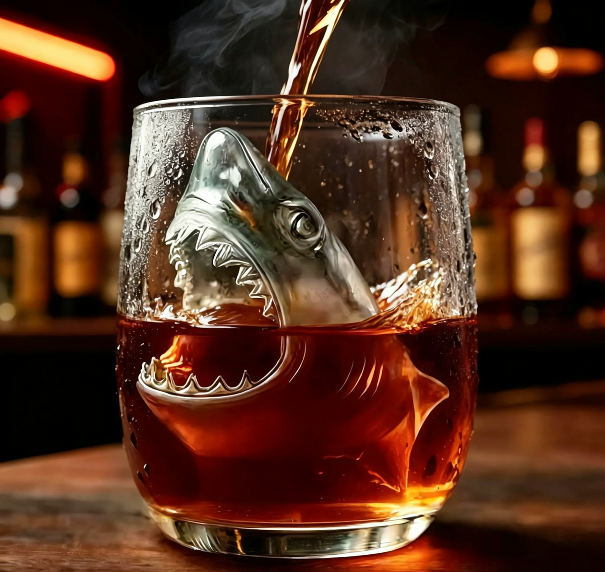 Jaws 50th Anniversary Limited Edition Glass
