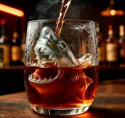 Jaws 50th Anniversary Limited Edition Glass