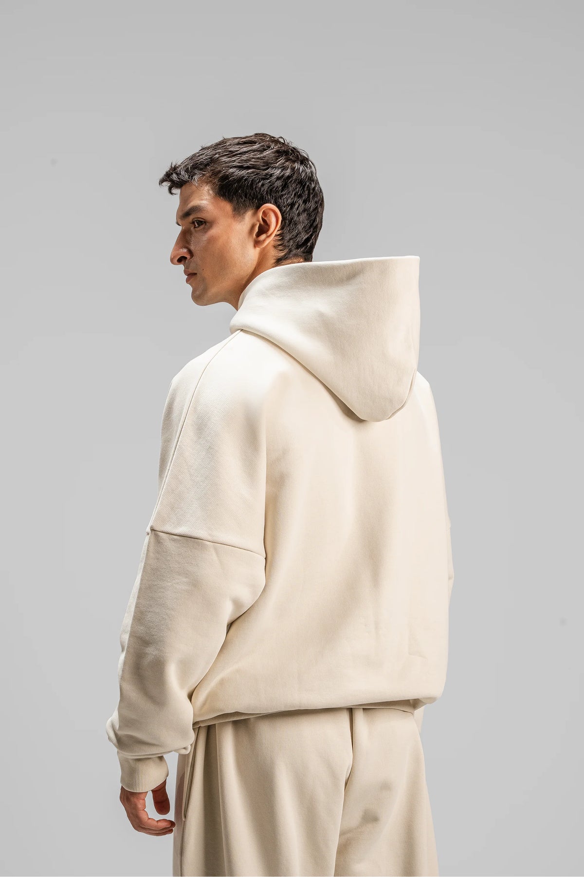 Y27 Premium Heavy Boxy Organic Hoodie — Artic Wolf [520 GSM]